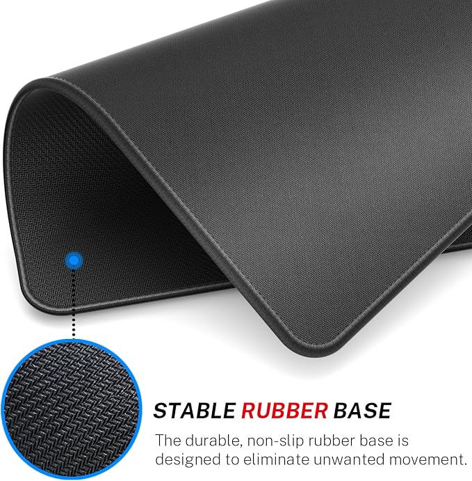 MROCO Essential Office & Gaming Mouse Pad Bulk, 12 Pack, 8.5 x 11 in, Premium - Image 4