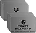 SaiTech IT 10 Pack of RFID Blocking Card, One Card Protects Entire Wallet Purse by SaiTechIT