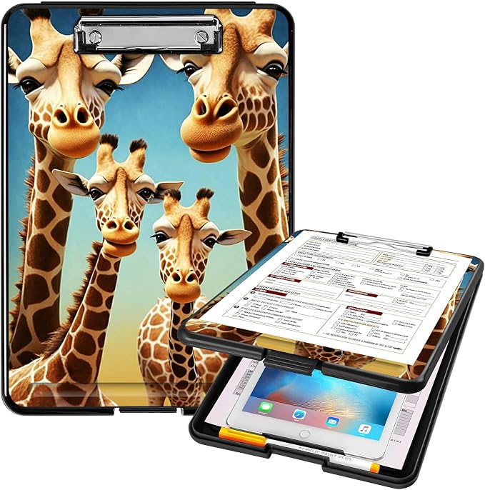 A4 Clipboards, Heavy Duty Waterproof Nursing Plastic Folder Clipboard by Unknown