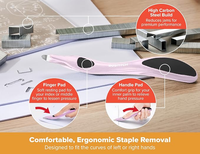 Bostitch Titan Heavy Duty Metal Stapler, 50 Sheet Capacity - Image 6
