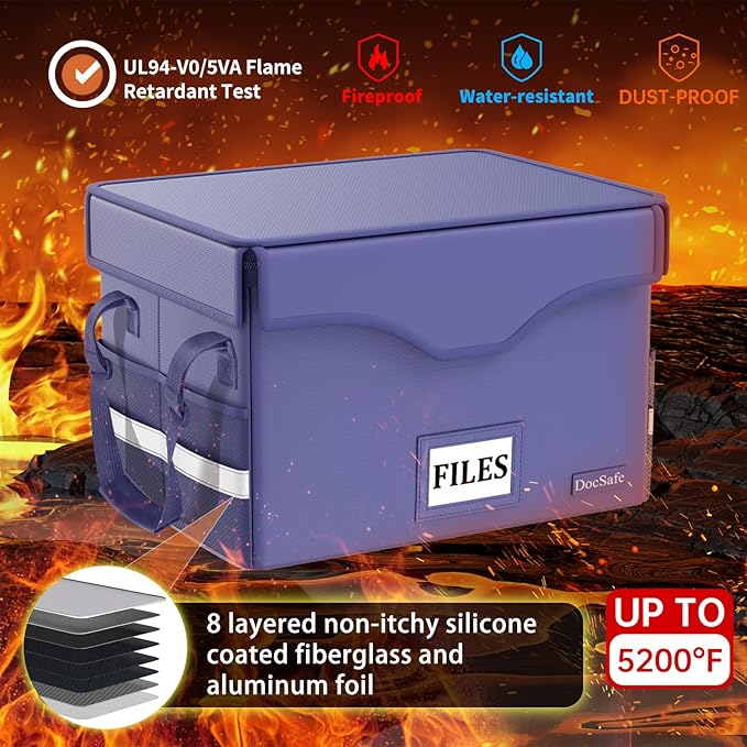 DocSafe 5200°F Fireproof Document Box - Image 3