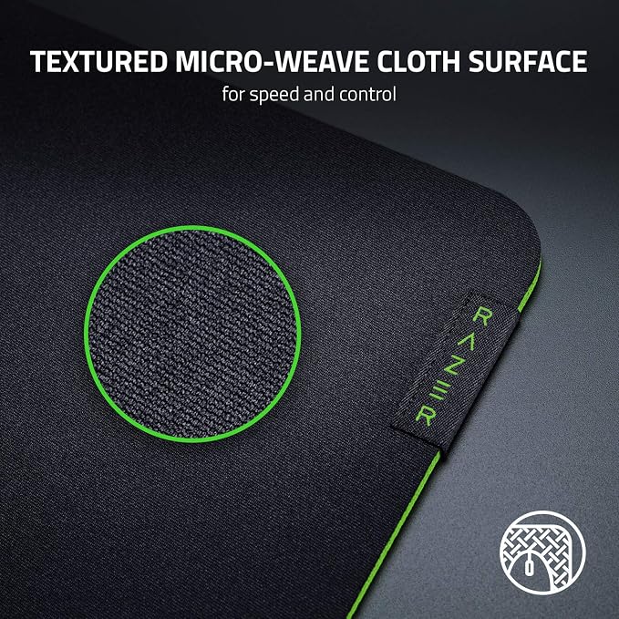 Razer Gigantus V2 Cloth Gaming Mouse Pad: Thick, High-Density Foam - Image 2