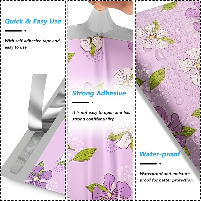 Poly Mailer 10x13 Inch 25 Pcs, Waterproof and Tear-Resistant Shipping Bags - Image 3