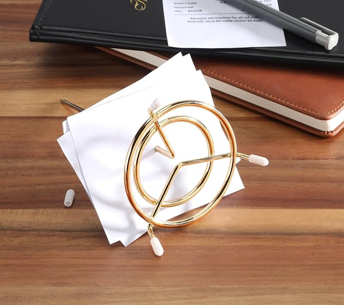 New Star Foodservice 23770 Brass Plated Check Spindle Holder - Image 7