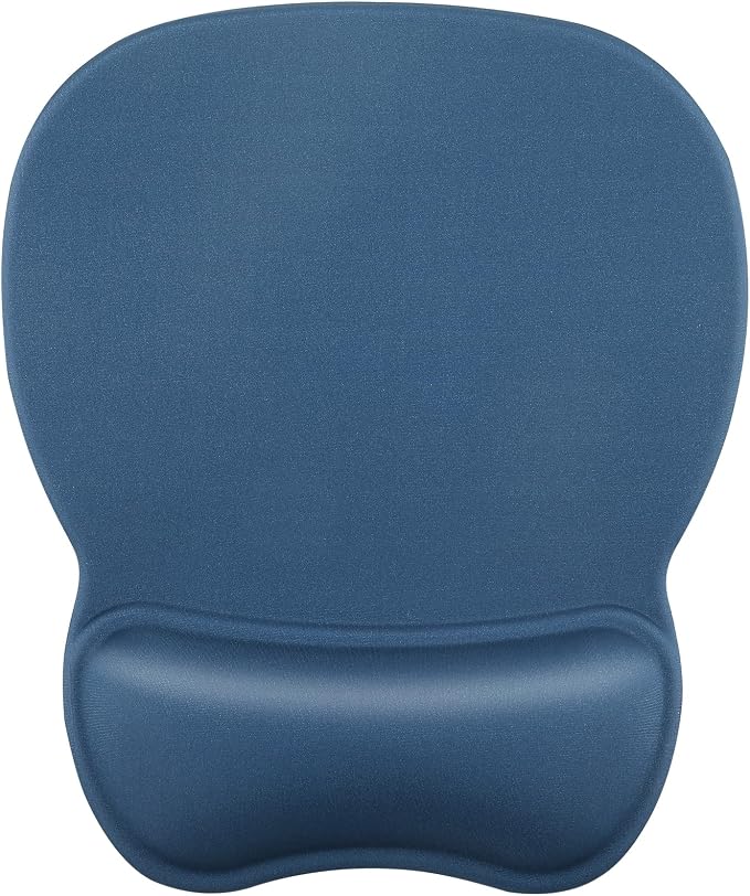 MROCO Ergonomic Mouse Pad with Gel Wrist Rest, 9.4 x 8.1 in, Gel Wrist Comfort by MROCO