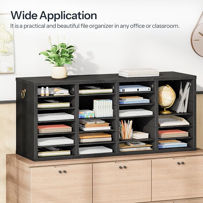 HOOBRO Literature Organizers, 24 Compartments Office Mailbox - Image 4