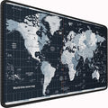 Large Gaming Mouse Pad with Stitched Edges, 31.5x15.7 in Extended Computer by Naukay