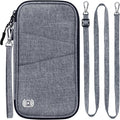 BKNOOU Passport Holder Family Rfid Blocking Travel Document Organizer, Travel by BKNOOU