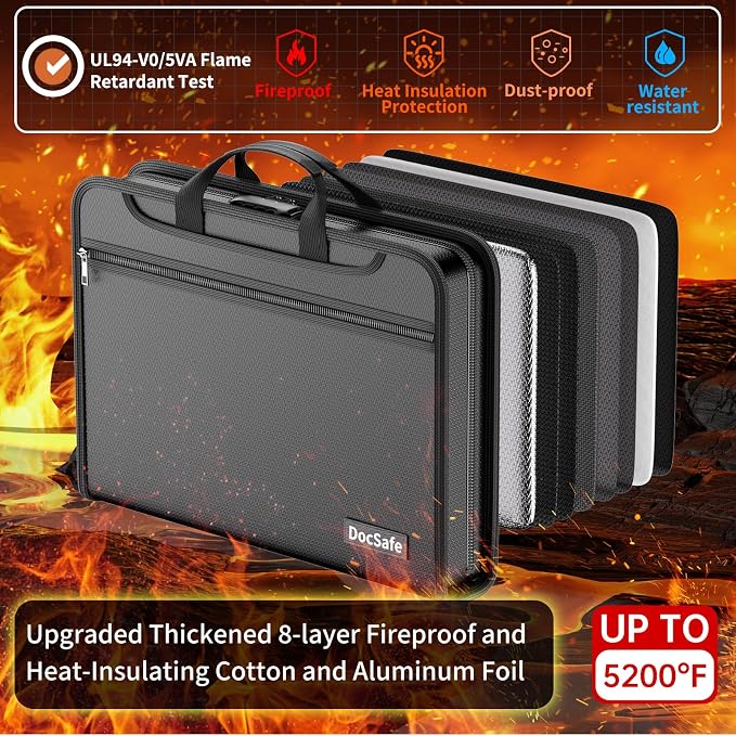 DocSafe 5200°F Accordion File Organizer - Image 3
