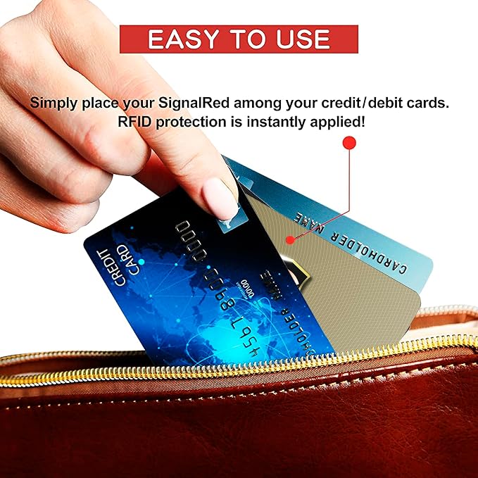 SaiTech IT RFID Blocking Card, 10 Pack Entire Wallet Purse Shield - Image 4
