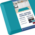 KitchenClouds Kitchen Mat Cushioned Anti Fatigue Rug 20"x32" Water Resistant by KitchenClouds