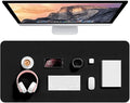 Hsurbtra Desk Pad, 35.5" x 17" PU Leather Desk Mat, XXL Extended Mouse Pad by Hsurbtra