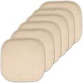 Sweet Home Collection Cushion Memory Foam Chair Pads Honeycomb Nonslip Back by SweetHomeCollection