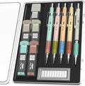 Mr. Pen- Art Mechanical Pencil Set, 5 Metal Mechanical Pencils, 5 HB Lead by MrPen