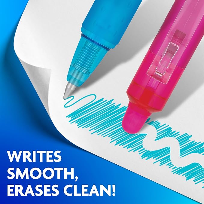 Pilot FriXion Clicker Erasable, Refillable & Retractable Gel Ink Pens Fine Point - Image 2