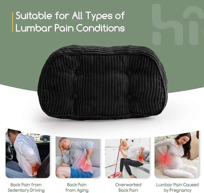 HIGOGOGO Lumbar Support Pillow for Recliner Chair/Accent Chair/Couch/Office - Image 7