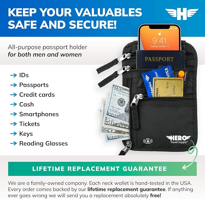 HERO Neck Wallet - Image 2
