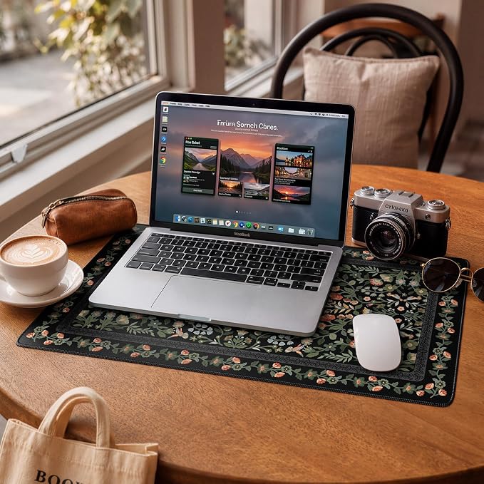 iCasso Aesthetic Flower Mouse pad - Image 7