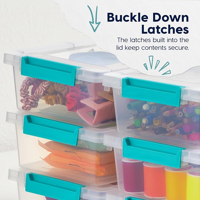 IRIS USA 2 Qt. Craft Storage Bins - Image 8