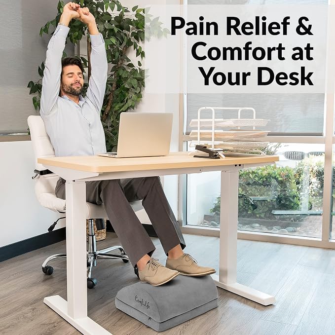 ComfiLife Foot Rest for Under Desk at Work – Adjustable Desk FootRest for - Image 7
