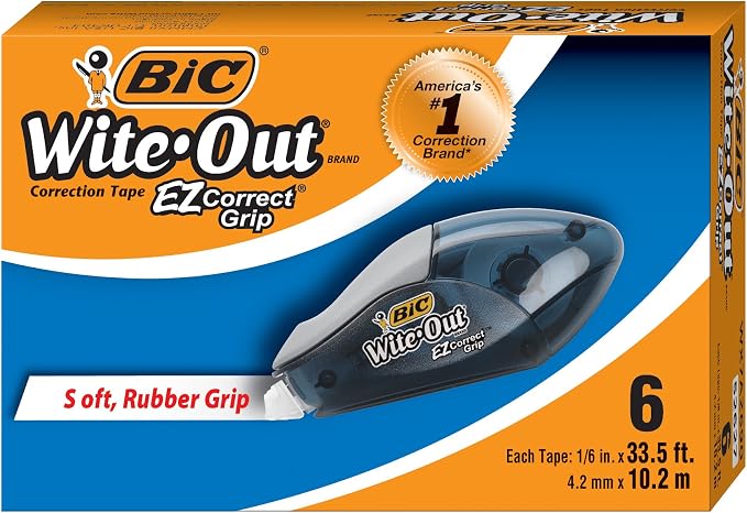 BIC Wite-Out Brand EZ Correct Grip Correction Tape - Image 2