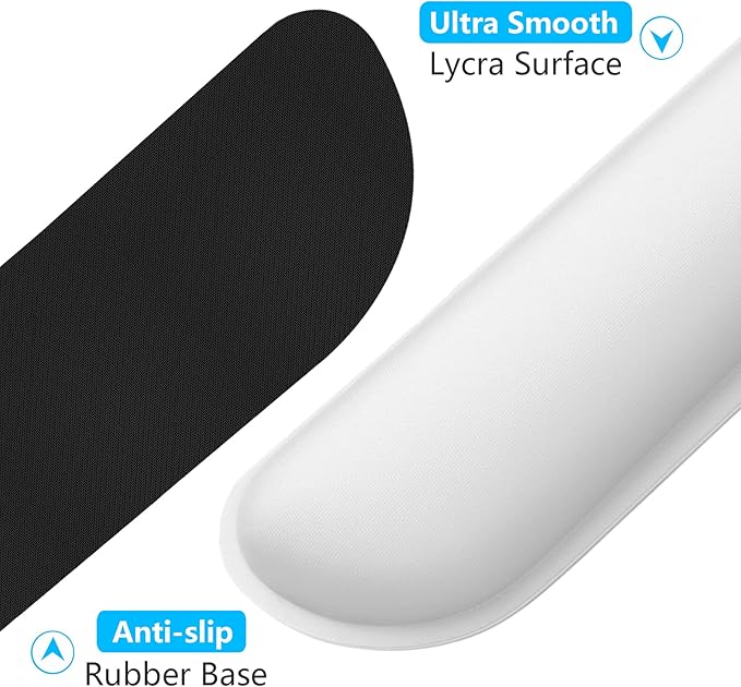 Dapesuom Enlarge Keyboard Wrist Rest, Memory Foam Wrist Cushion - Image 4