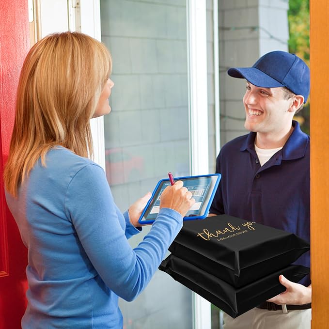 JinRuiKJ Thank You Poly Mailer 19x24 Inch 50 PCS, Shipping Bags - Image 7