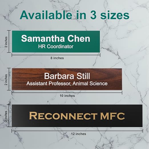 Lasercrafting Custom Engraved Name Plate - Image 2