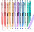 Four Candies 12 Pack 0.5mm Cute Quick-Dry Retractable Colored Gel Pens | 12 Ink by FourCandies