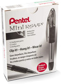 Pentel RSVP Mini Ballpoint Pen, Medium Line, 12 pack by PentelofAmerica