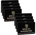 SaiTech IT 8 Pack RFID Blocking Card, One Card Protects Entire Wallet Purse by SaiTechIT