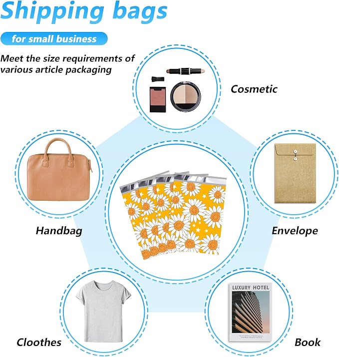 50 Pcs 14.5x19 Inch Poly Mailer, Waterproof & Tear-Resistant Shipping Bags - Image 7