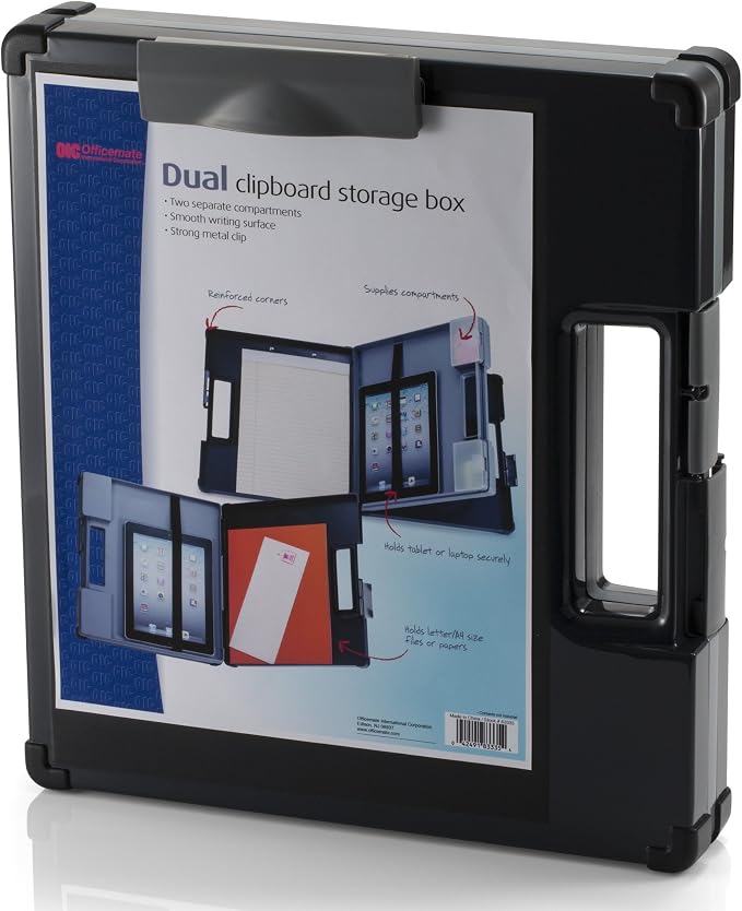 Officemate Dual Sided Clipboard Storage Box - Image 4