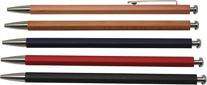 Kitaboshi 2.0mm Mechanical Pencil, Wooden Barrel - Image 4