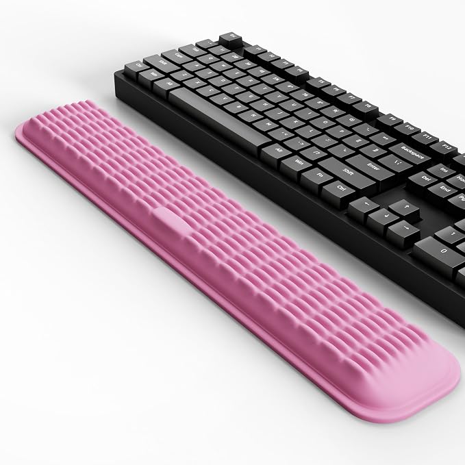 MEKASS Keyboard Wrist Rest, Soft Memory Foam Wrist Support by Mekass