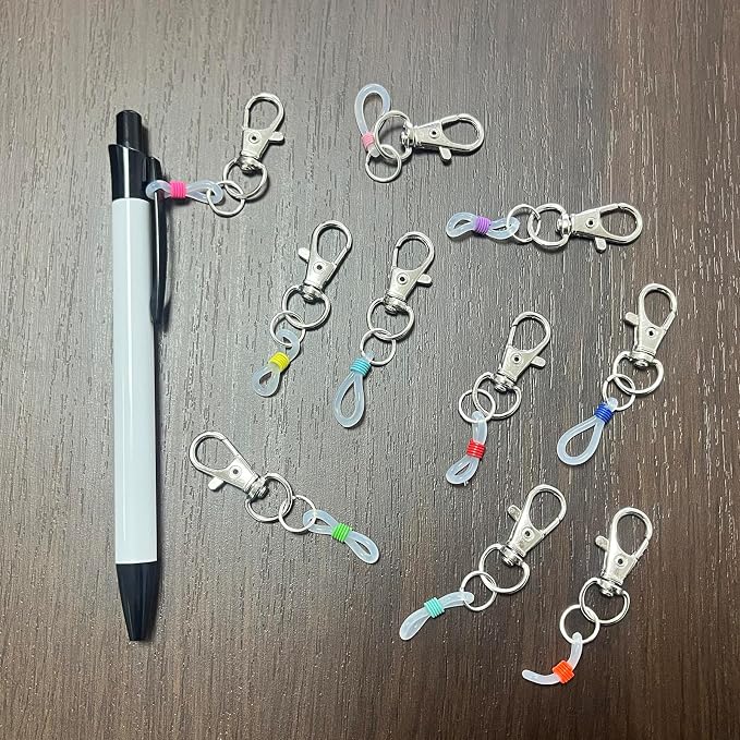 10 PCS Pen Holder Clip, Pen Converter, Pen Clip, Pen Holder Badge Reel Clips - Image 4