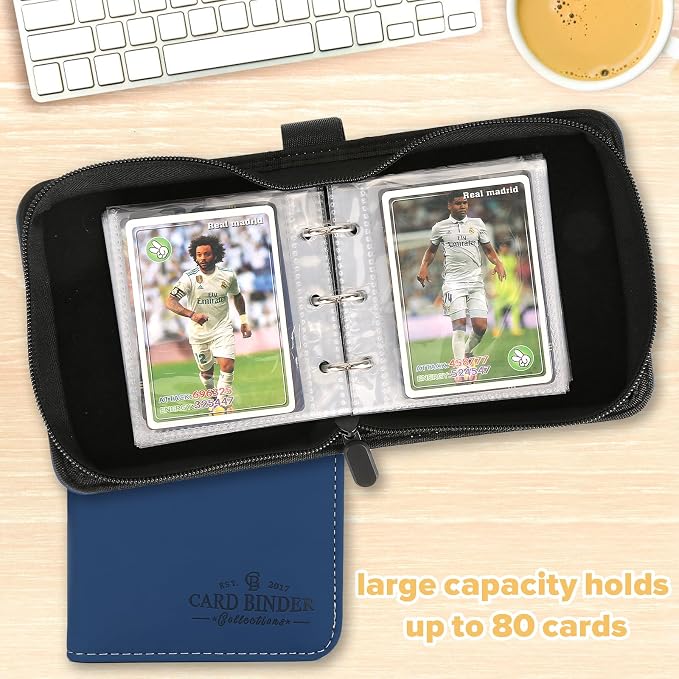 Trading Card Binder, Card Collection Binder Album Folder - Image 6