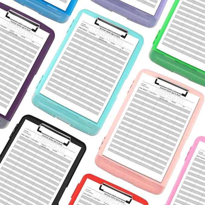 HWPRATO Storage Clipboard Heavy Duty Clipboard - Image 8