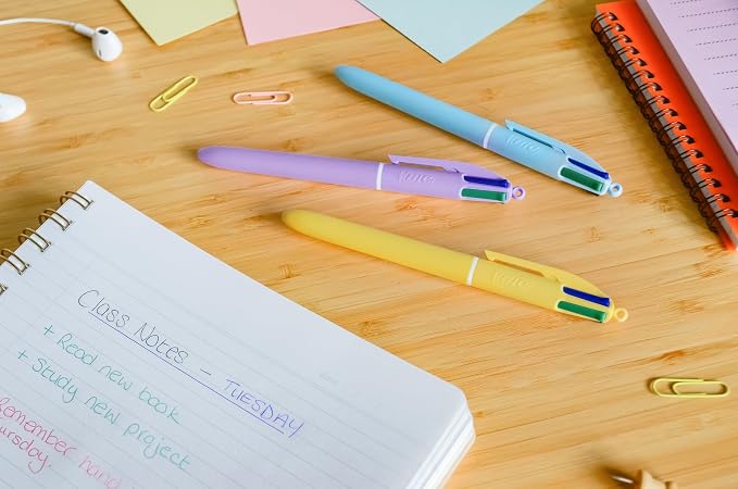 BIC 4 Color Pastel Ballpoint Pen - Image 11