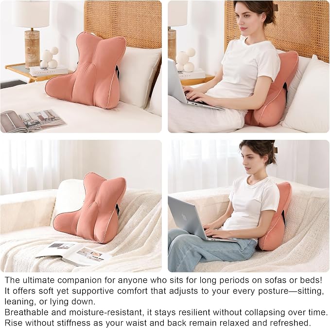 Lumbar Support Pillow for Office Chair, Recliner & Car Seat, Ergonomic Back - Image 5
