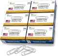 Upgrade Office Supply Jumbo Paper Clips, 6 Boxes of 100, Made in USA by UpgradeOfficeSupply