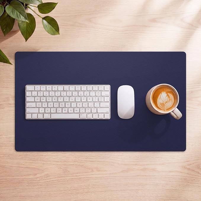 AFIING Desk Mat, 31.5" x 17", Cork Desk Pad Protector | Dual-Sided Cork & PU - Image 8