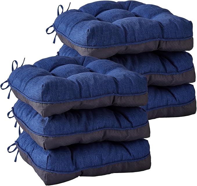 IASEAHK Chair Cushions for Dining Chairs, Seat Cushions for Kitchen Chairs by IASEAHK