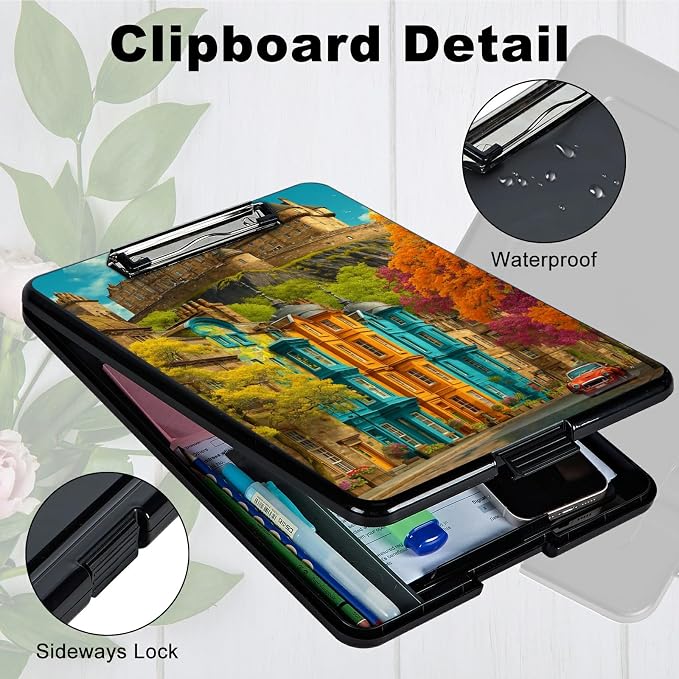Heavy Duty Storage Clipboard, Slim Nursing Clipboard - Image 3