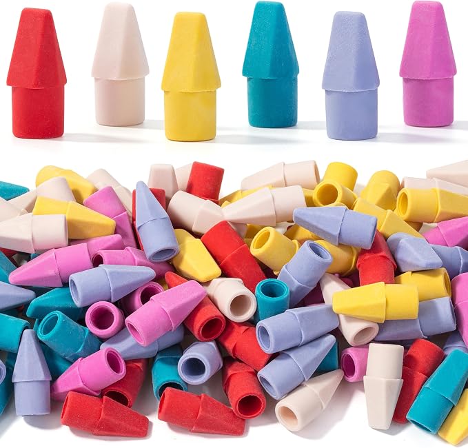 Mr. Pen- Pencil Erasers Toppers, 120 Pack, Latex Free, No Smudge | Mr Pen by MrPen