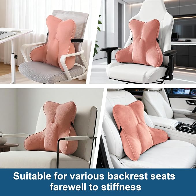 Lumbar Support Pillow for Office Chair, Recliner & Car Seat, Ergonomic Back - Image 6