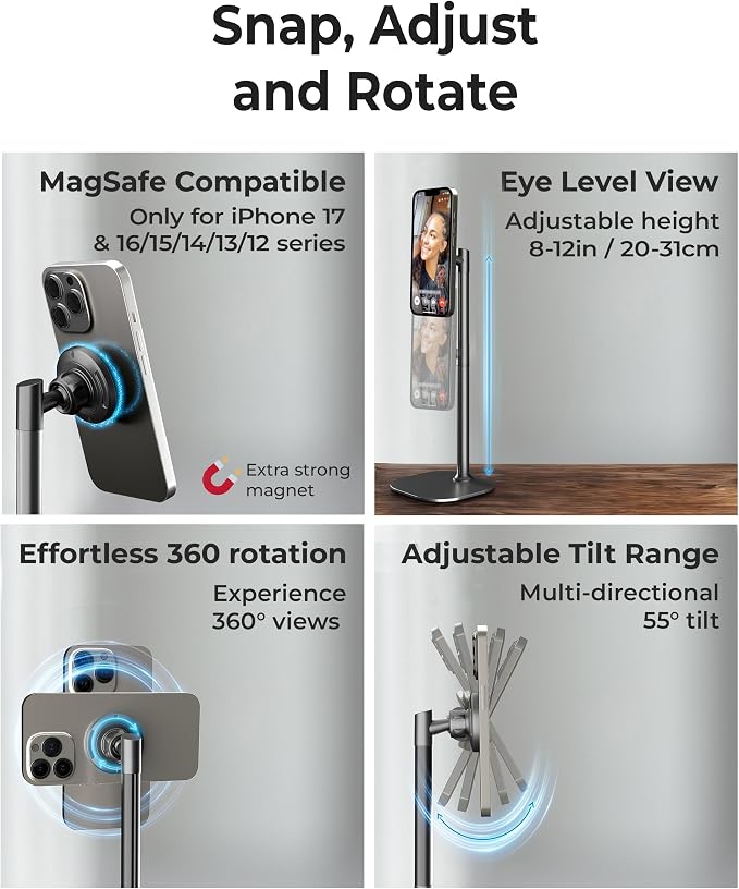 COOPER MagStand, Adjustable Magnetic iPhone Stand - Image 3