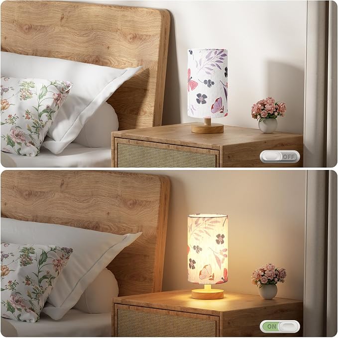 Fenmzee Butterfly Table Lamp for Bedroom - Image 4