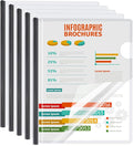 5 Pack Report Covers with Sliding Bar by Unknown