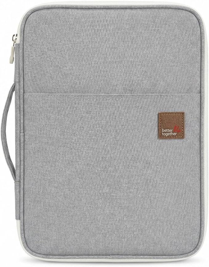 Document A4 Bag Case Waterproof Organizer Portfolio Office Travel Zipper by El-fmly